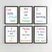 57 Set of Educational Posters, School Printables, Alphabet Poster ...