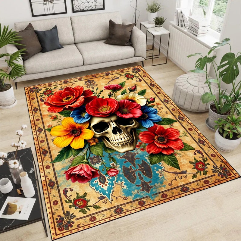 Halloween Rug - Etsy