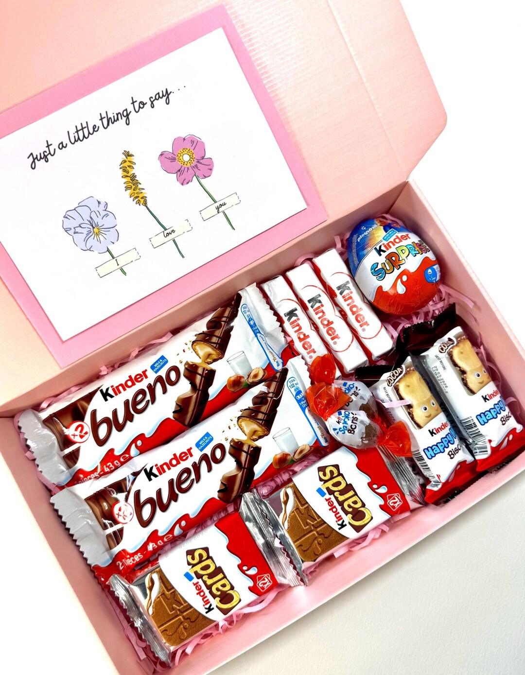 Kinder Chocolate Gift Box: Valentine’s Day, Birthday Treat, Galentine’s ...