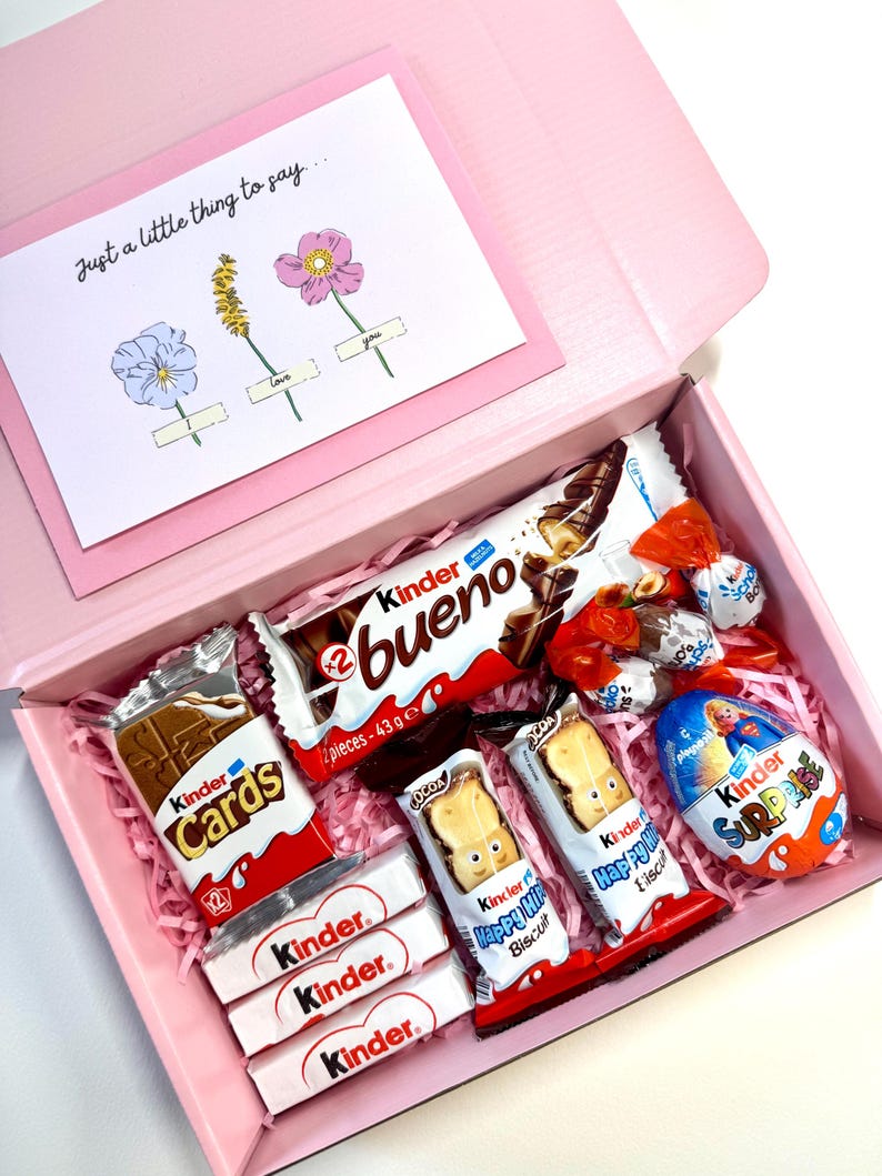 Kinder Present Kinder Chocolate Gift Box: Galentine’s Day Pamper, Valentine’s Day ...