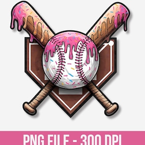 Honkbal Home plate Ice Cream Drip PNG, honkbal png, honkbal sportteam digitaal bestand, honkbal moeder sublimatiebestand digitale download