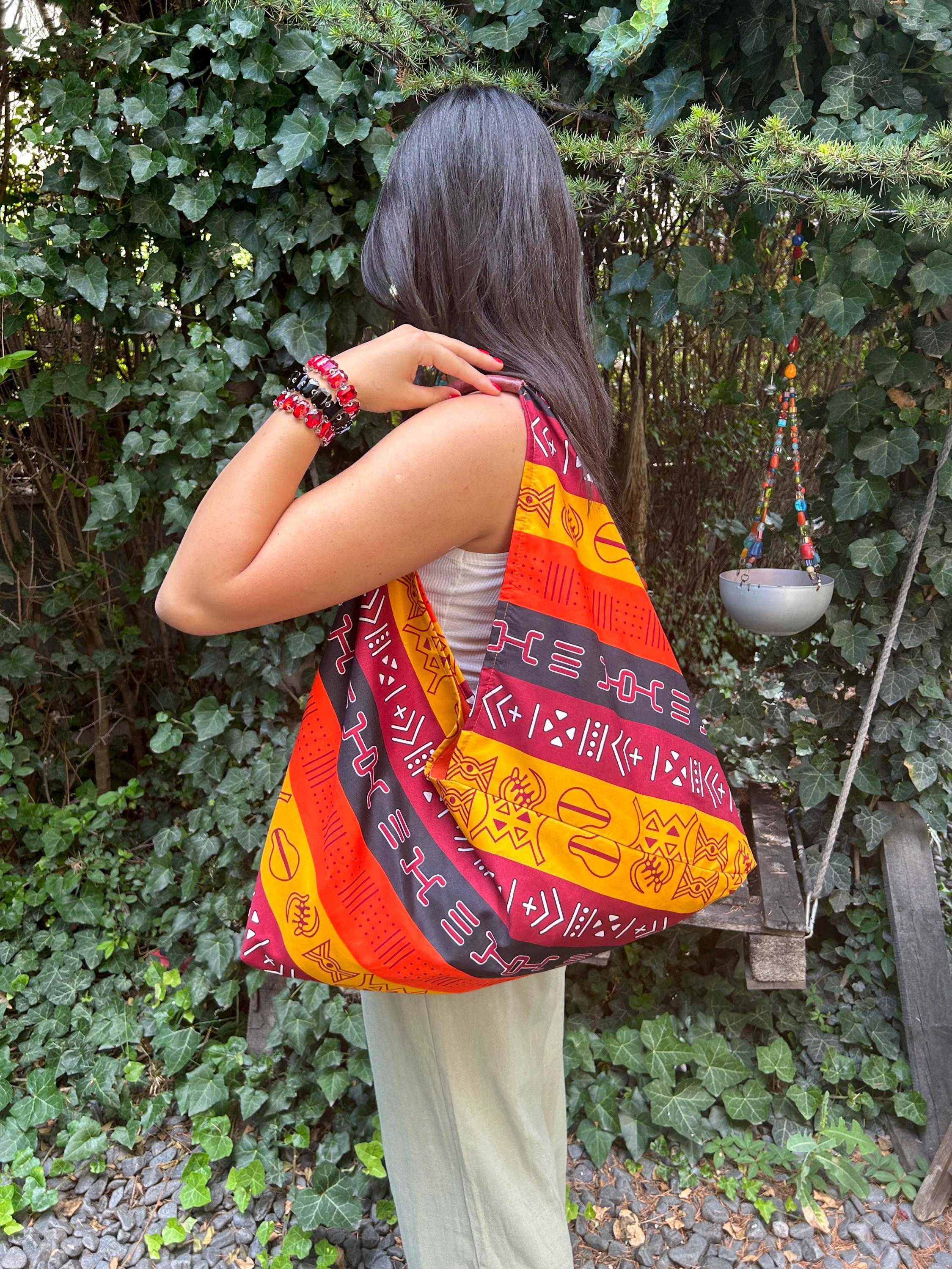 Bolsos tela africana hotsell