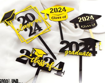 2024 Topper de pastel de gorra de graduación, topper de pastel de gorra de graduación 2024, decoración de pastel de gorra de graduación, regalo de graduación universitaria, regalo de graduación