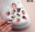 Custom Baby Pet Portrait Photo Shoe Charms, Dog Cat Baby Face Shoe Clips, Photo Shoe Charms, Custom Shoe Decoration | Not Including the Shoe product logo