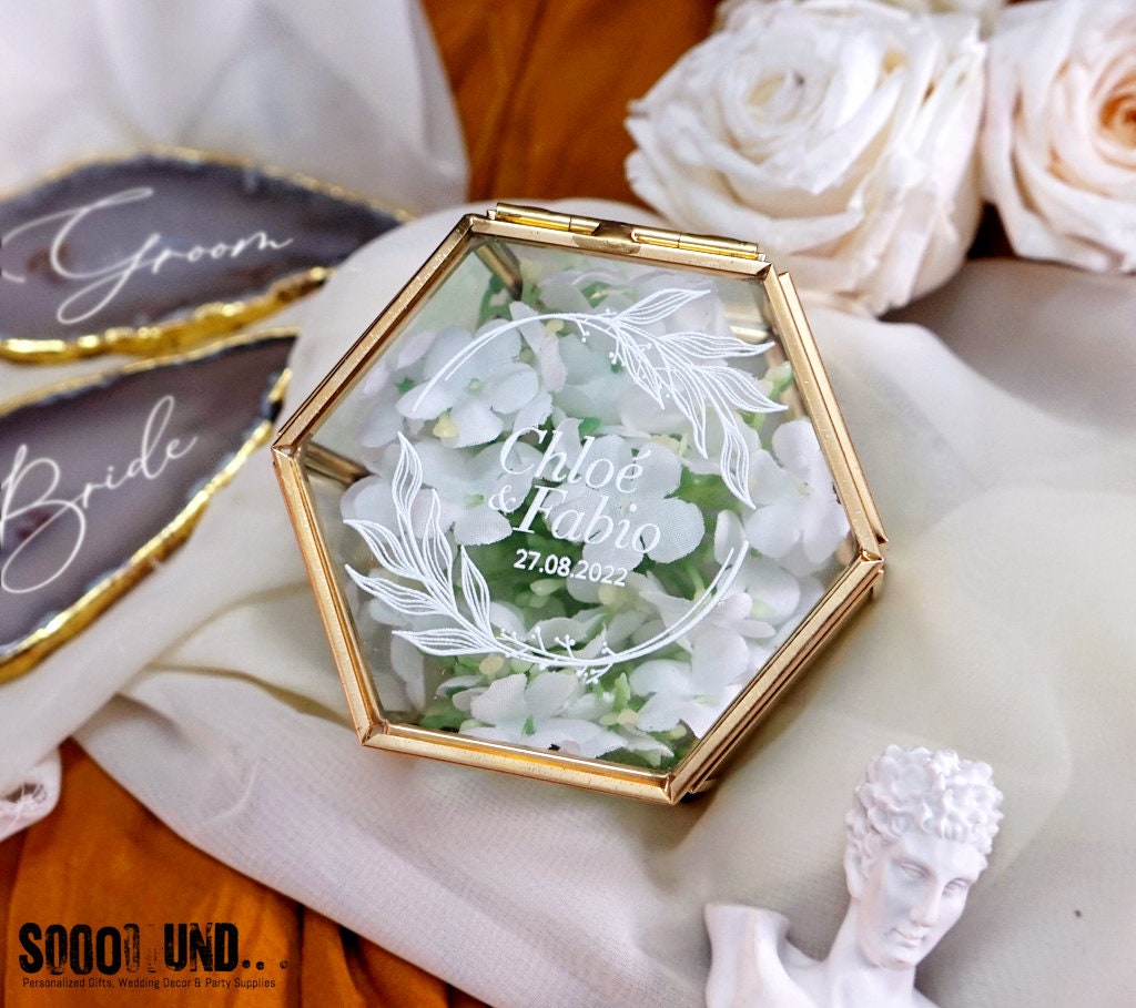 Ring Box, Wedding Ring Box, Ring Bearer Box, Engagement Ring Box