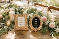 Personalized Antique Gold Ring Holder Frame, Custom Initials Wedding Jewelry Display, Engagement Ring Stand, Bridal Keepsake
