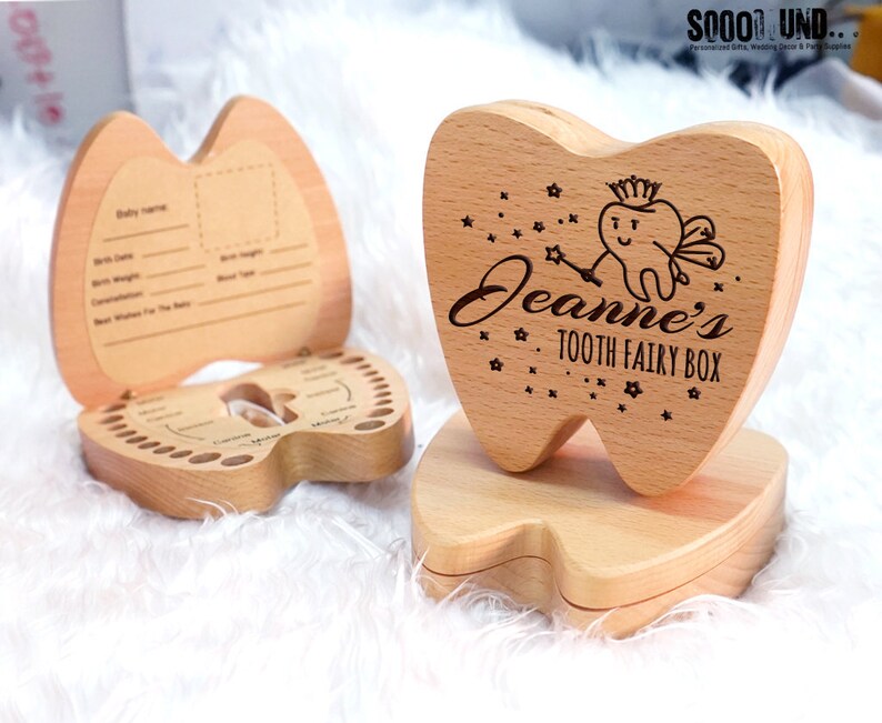 Zahnfee Tabletts Zahnfee Box Zahnfee Kissen Baby Zahn Etsy.de