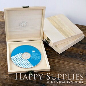 Custom CD Box, Personalised Wooden DVD Case - Wedding CD Music Video ...