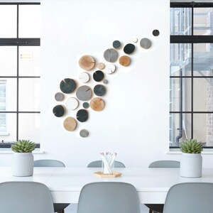 Scatter Tiles To Create Your Own Log Wall Art Wall Decor Etsy