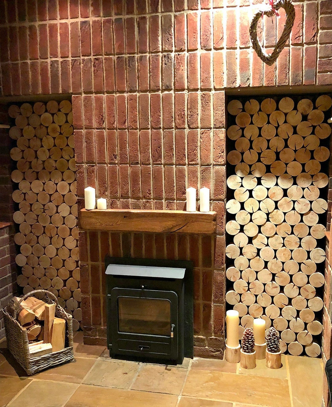 Decorative Logs For Fireplaces & Alcoves - The Original UK Supplier