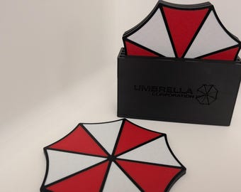 Resident Evil Umbrella Corporation Coasters