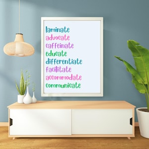 Occupational Therapist therapy room poster