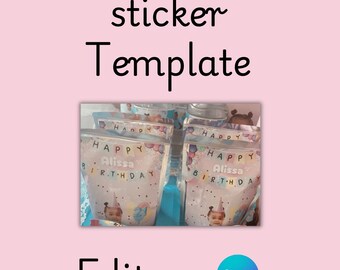Capri Sun editable download