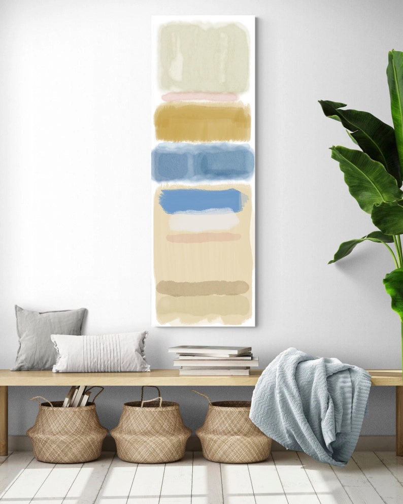 Tall Vertical Wall Art Long Narrow Wall Art Vertical Wall Etsy