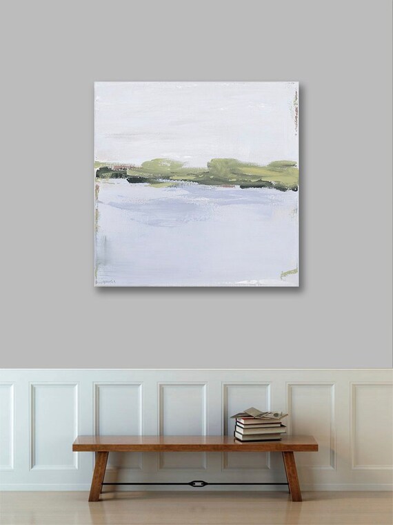 Large Wall Art Large Abstract Landscape Print Large White Etsy