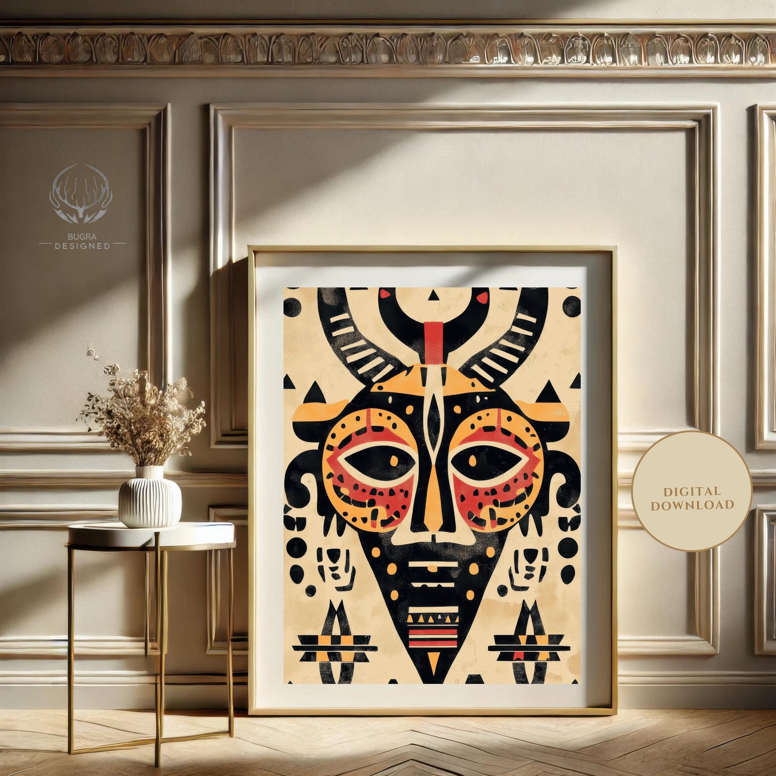 Set of 3 African Woman Prints - Abstract African American Wall Art ...