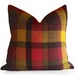 Gale White reviewed Cabin Pillows, Plaid Pillow Cover 20x20, Rustic Red Pillow, Repurposed Vintage Wool Blanket Pillow