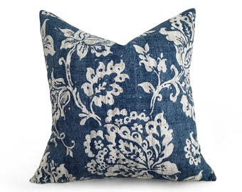 BLUE THROW PILLOWS Blue Pillow Covers Aqua Blue & Grey Outdoor Pillow Cover