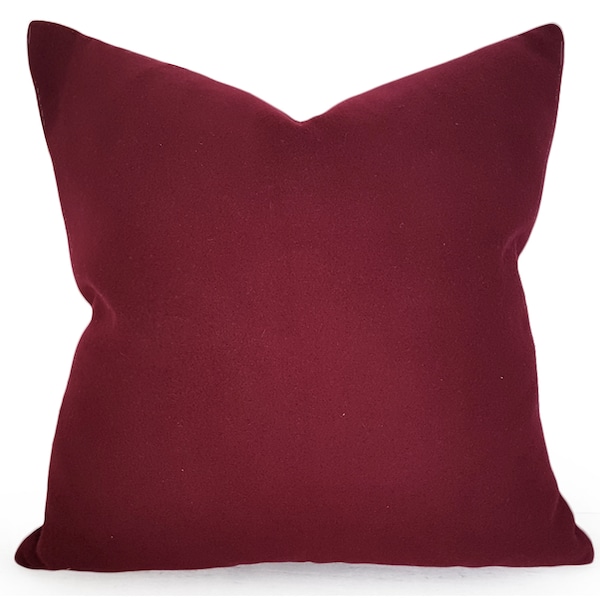 Maroon Pillows Etsy