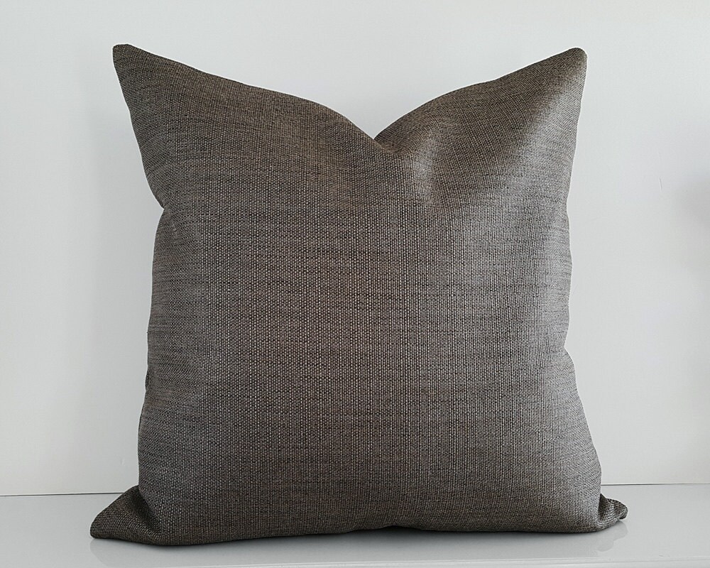 Charcoal Pillow Grey Pillow Gray Pillows Taupe Pillow Etsy