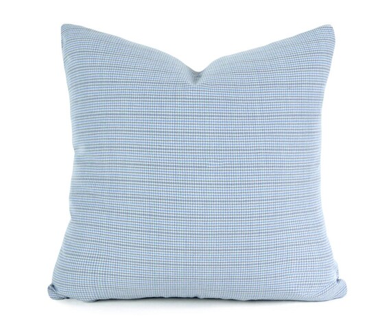 baby blue throw pillows