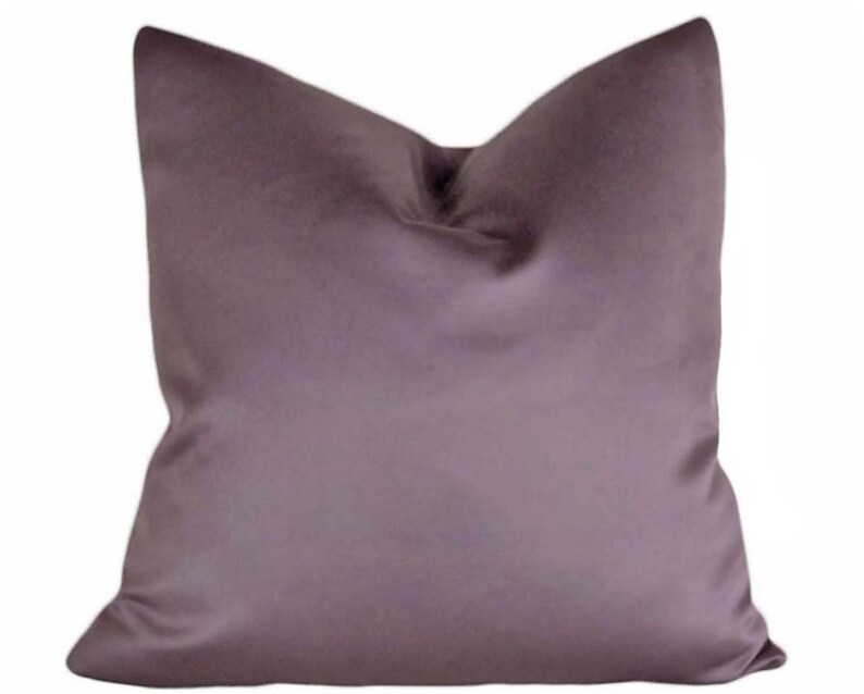 Purple Pillows Designer Pillow Plum Pillow, Plum Throw Pillow, Plum