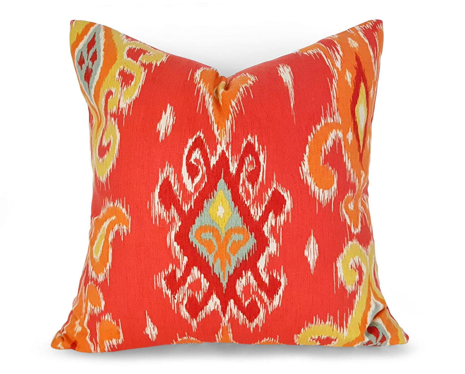 Boho Pillows Ikat Pillow Covers Spring Pillows Colorful Etsy