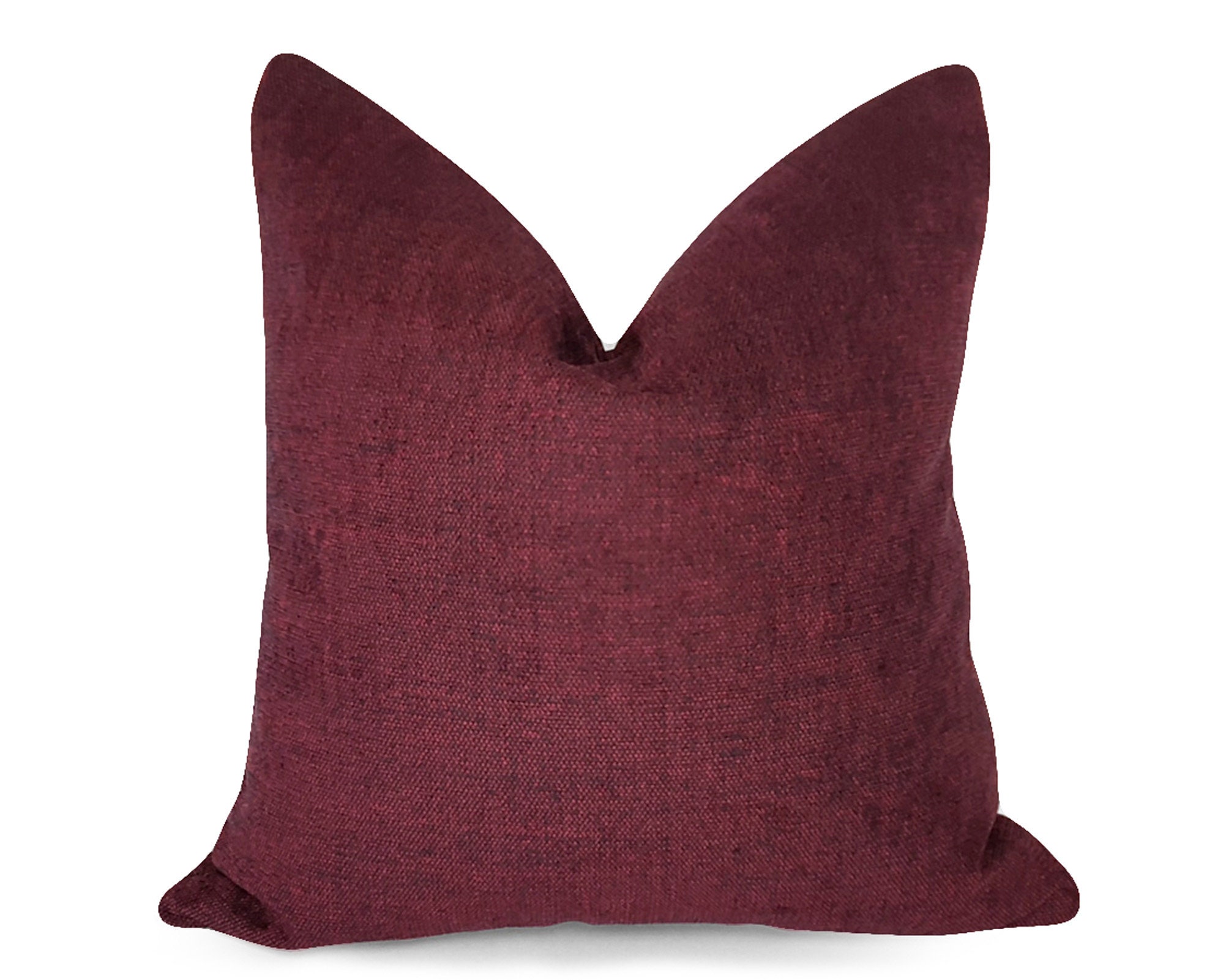 dark red throw pillows