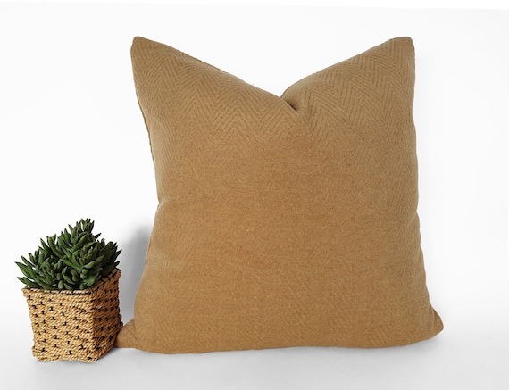 camel throw pillows