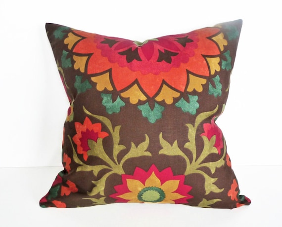 Medallion Pillow Covers Brown Decorative Pillows Brown Etsy Mesmerizing Medallion Pillow Covers Medallion Pillow Covers Brown Decorative Pillows Brown Etsy Mesmerizing Medallion Pillow Covers