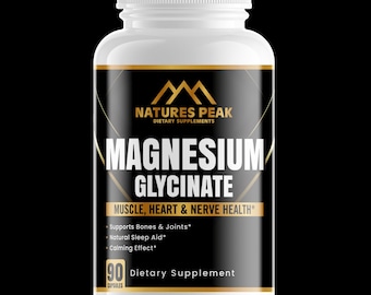 Muscle Recovery, Heart Health, Nerve health, Natural sleeping aid, Calming effect, Supports bones and joints