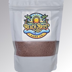 Natural Beach Sand - Red Colored Sand - Non-Toxic