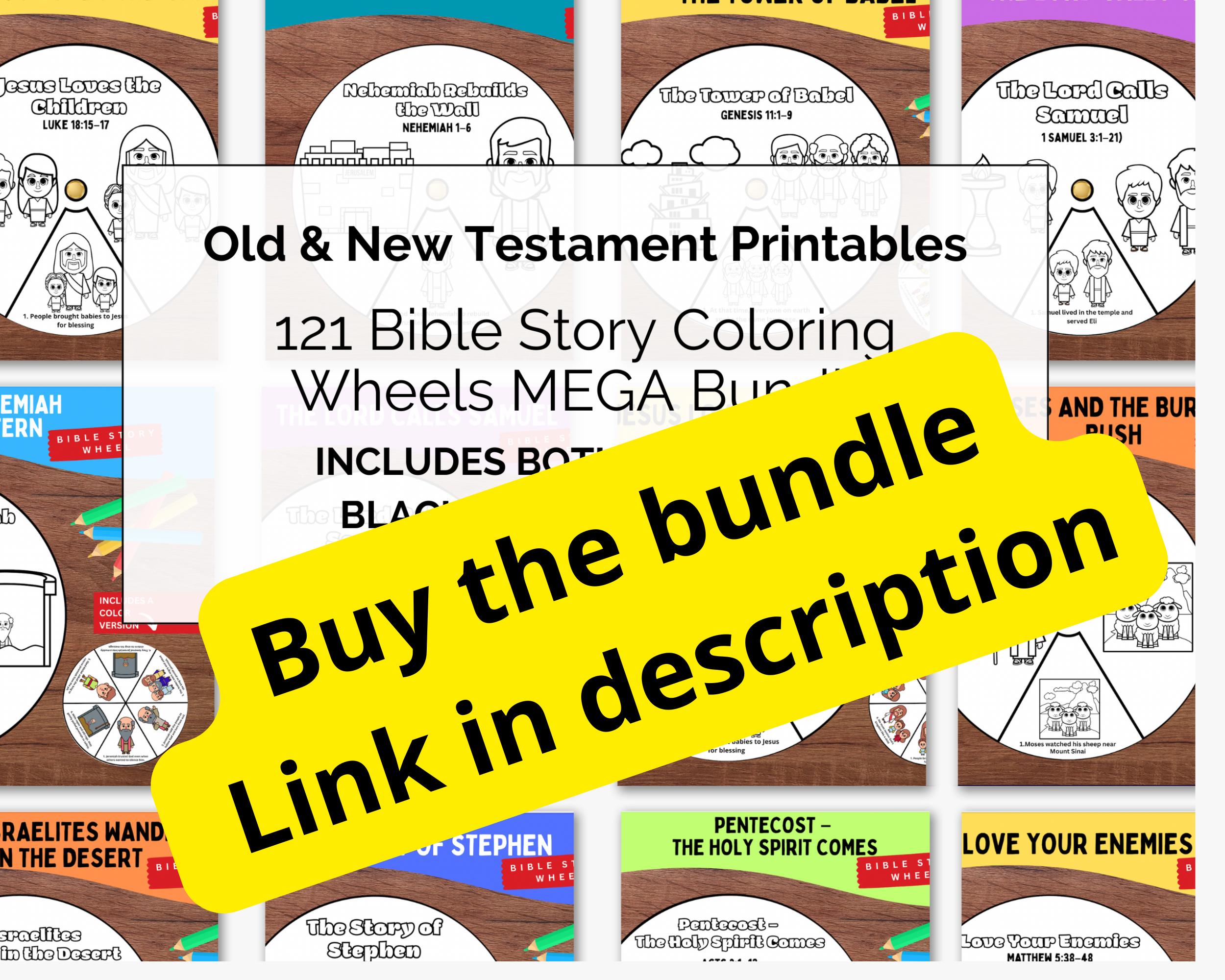 Jesus Feeds the 5000 Bible Story Wheel | John 6 Printable Craft for ...
