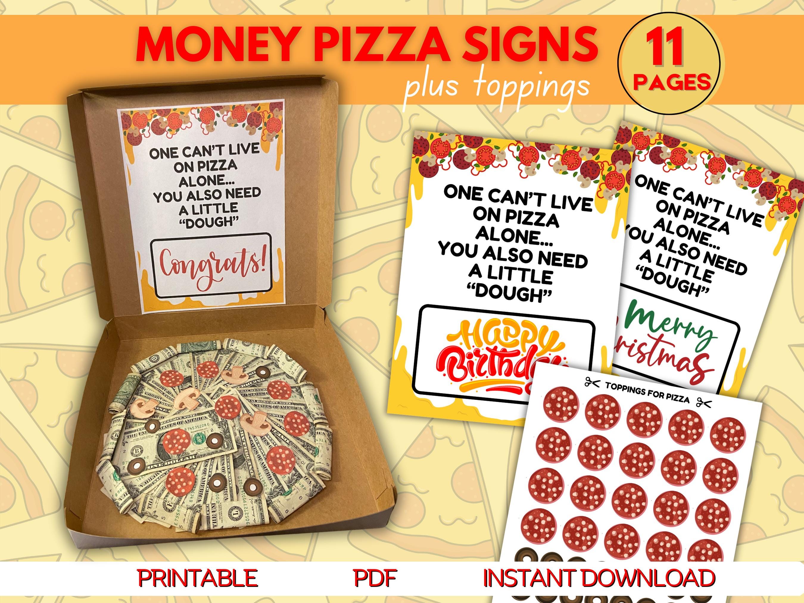 Pizza Cash Gift - 60+ Gift Ideas for 2026