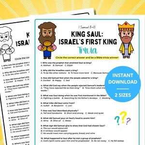 King Saul Bible Story | Israel’s First King | Saul Anointed as King | 1 Samuel 8–13 Lesson for Kids | Obedience & Leadership Sunday School