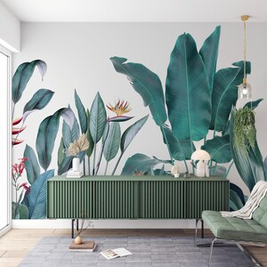 Sogno tropicale: una carta da parati che risveglia la creatività