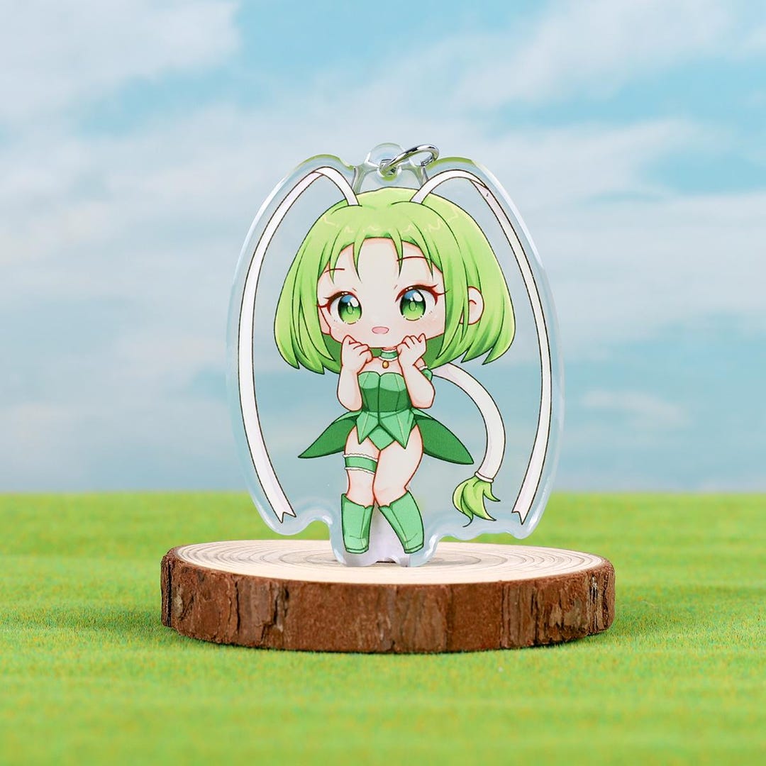 Tokyo Mew Mew Keychain - Mew Lettuce - Etsy