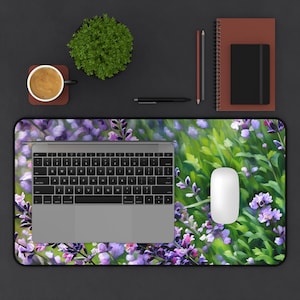Lavender Desk Mat