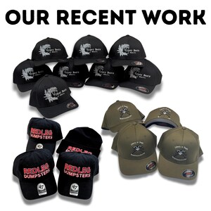 Custom Embroidered FlexFit 6277 Hats - Personalize with Your Text or Logo - Ideal Gift for Special Occasions - Customizable Cap - Hat image 7