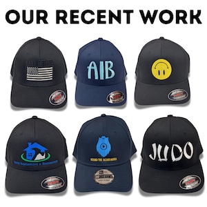 Custom Embroidered Flat bill Flex fit Field Pro-Baseball Cap - Personalize with Text or Logo - Ideal Gift - Customizable Cap image 10