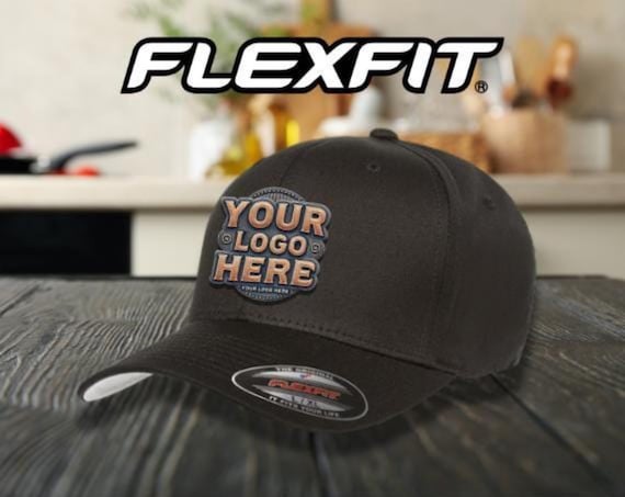 Custom Embroidered FlexFit 6277 Hats - Personalize with Your Text or Logo - Ideal Gift for Special Occasions - Customizable Cap - Hat