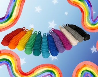 Wiggles the Worm | Narzędzie Fidget, brelok w kształcie robaka