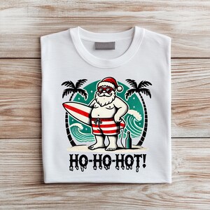 Ho Ho Ho Hot Shirt, Christmas In July Shirt, Christmas In Summer T-Shirt, Cute Christmas Tee, Beach Christmas Tee, Mid of Year Tee,