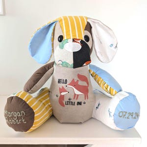 Memory Bear Keepsake Bear Weighted bear birth weight Bear Bereavement Bear embroided name bear personalised bear gift baby gift