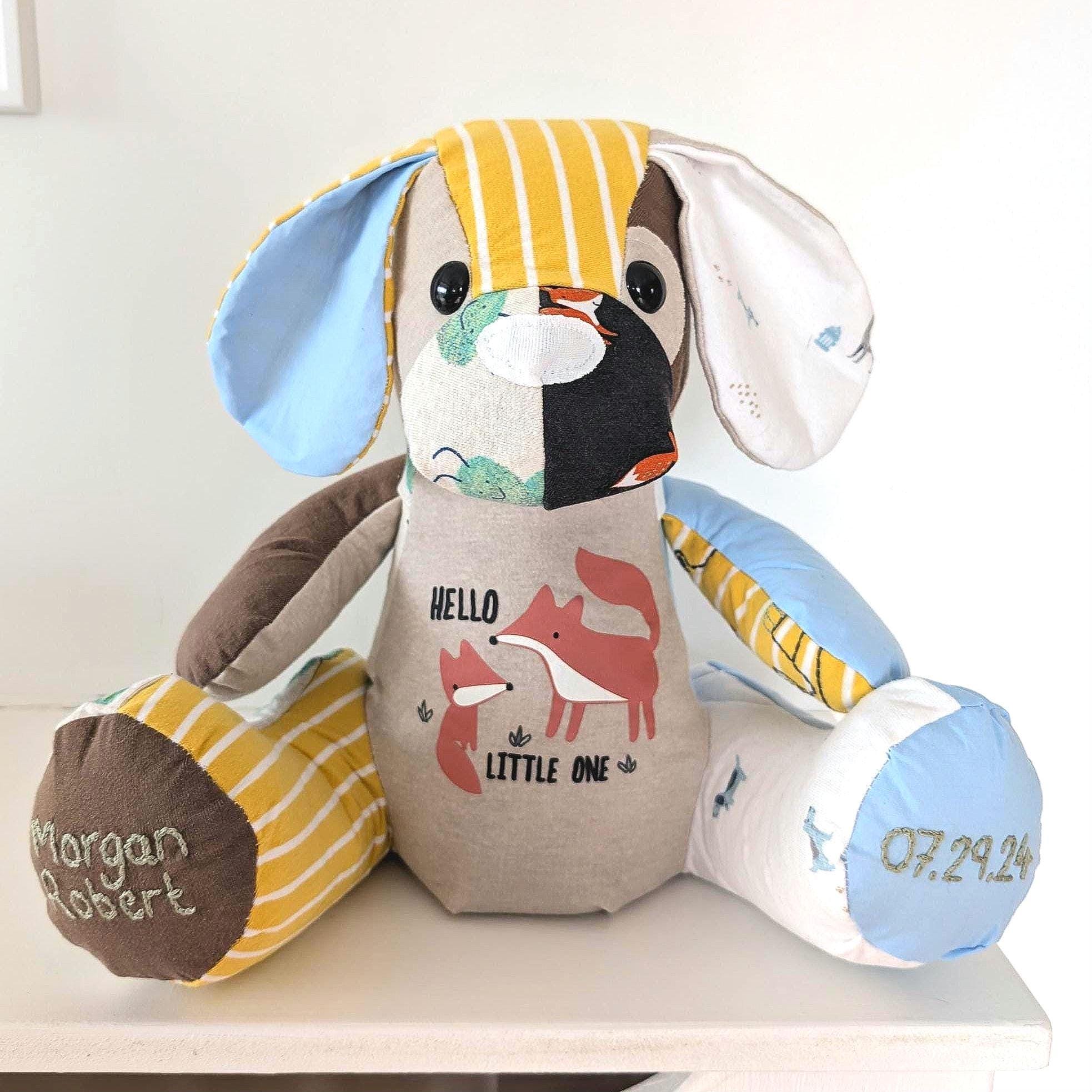 Seal Plush Weighted Stuffed Dog 5lb Sensory Plush Animal