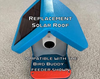 Reproduction Solar Roof. Compatible with the original or pro Bird Buddy Feeder