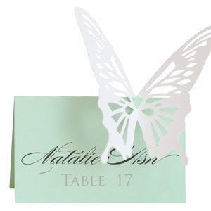 Printed Guest Names for escort cards and place cards image 2