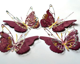 Download Paper Punch Monarch Butterfly Etsy