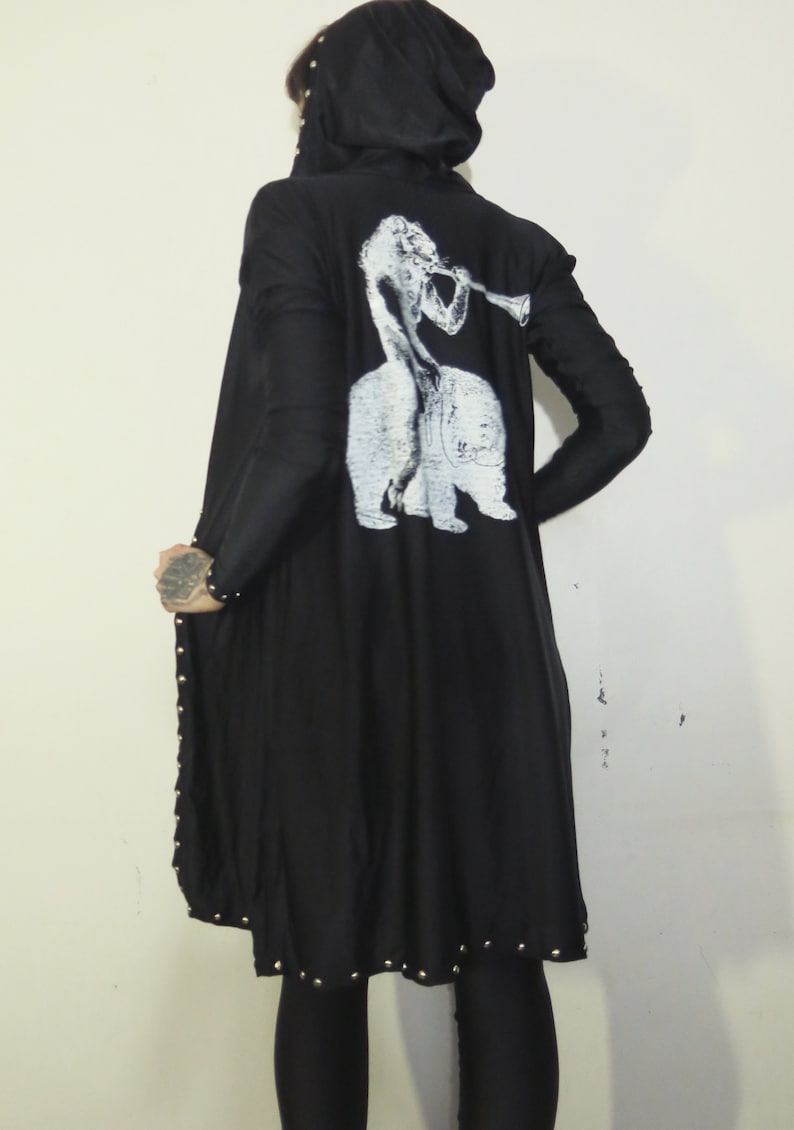 Hell Couture Pursan Studded Robe