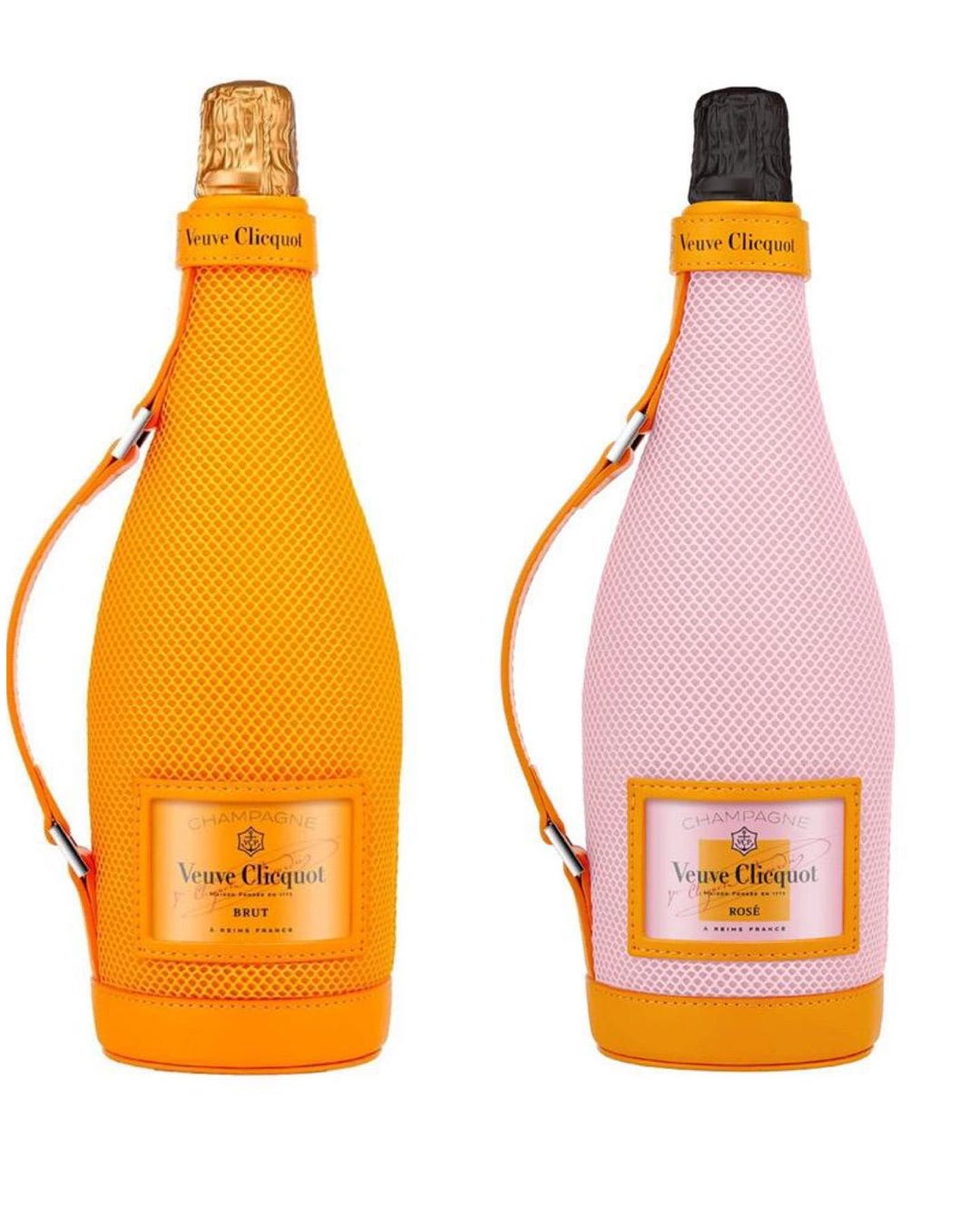 Rafraîchisseur De Bouteille Veuve Clicquot – Ice Jacket Pour Champagne 75cl – Orange